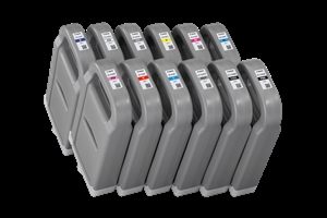 Full set of ink cartridges for Canon Pro-2600, 4600, and 6600 - 700 ml.